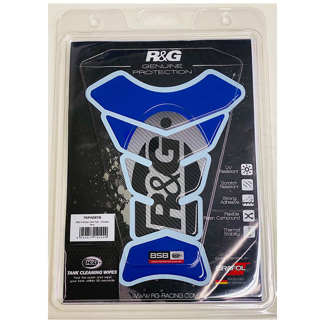 R&G Factory Tank Pad Yamaha Blue