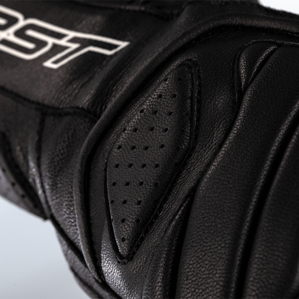 RST TURBINE LEATHER GLOVE [BLACK]