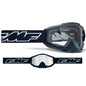 FMF POWERBOMB Goggle Rocket Black - Clear Lens