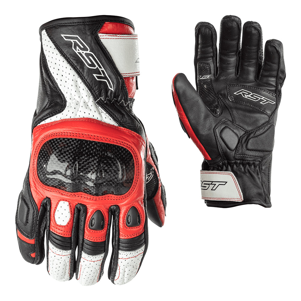 RST STUNT 3 CE GLOVE [BLACK RED] 1