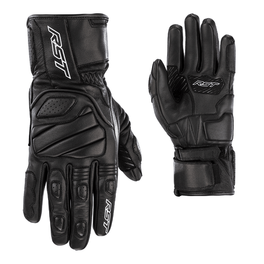 RST TURBINE LEATHER GLOVE [BLACK]