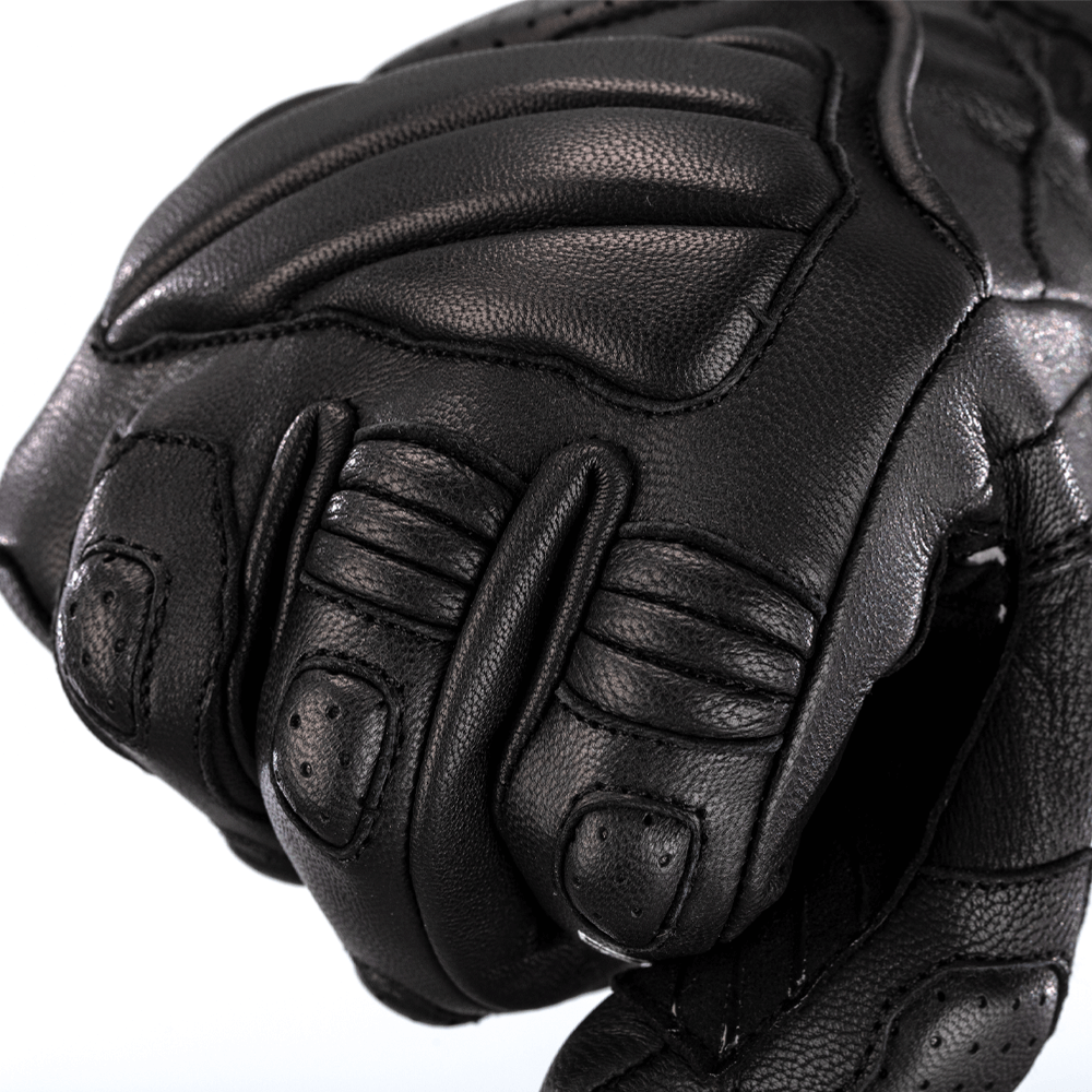 RST TURBINE LEATHER GLOVE [BLACK]